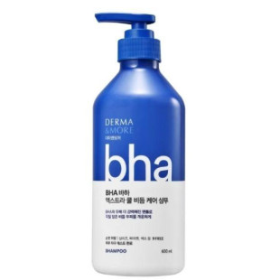 Охлаждающий шампунь против перхоти KeraSys Derma&More BHA Extra Cool Dandruff Care Shampoo 600ml