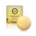 Тверде мило поживне з бананом та яблуком Happy Bath Natural Moisture Fruit Water 100g 4 шт