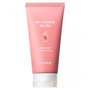 Пінка для вмивання з екстрактами фруктів The Saem My Cleanse Recipe Cleansing Foam-Shine Berry 150ml