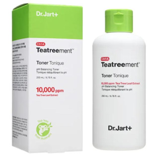 Тонер Успокаивающий С Маслом Чайного Дерева  Dr. Jart Ctrl-A Teatreement Toner Для Проблемной Кожи 200ml