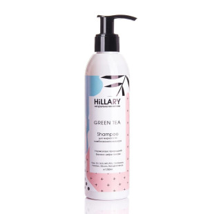 Шампунь натуральный с экстрактом зеленого чая для волос Hillary Green Tea Shampoo 250ml