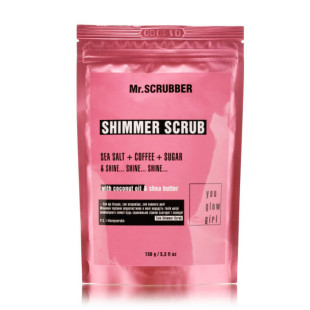 Скраб мерцающий с морской солью для тела Mr.Scrubber Shimmer Scrub 150g