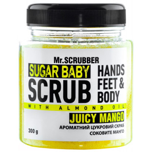 Скраб сахарный с ароматом манго для тела Mr.Scrubber Sugar Baby Juicy Mango 300g