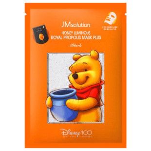 Антивозрастная тканевая маска для лица JMSOLUTION HONEY LUMINOUS ROYAL PROPOLIS MASK PLUS DISNEY100