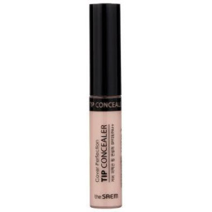 Консилер для маскировки недостатков кожи (подсвечивающий) The Saem Cover Perfection Tip Concealer SPF28/РА++ Brightener, 6.5g