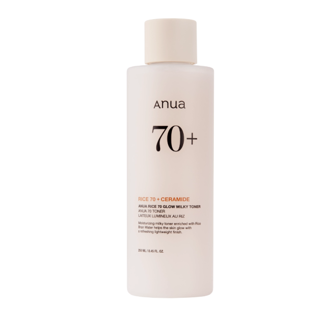 Питательный тонер на основе рисовой воды для сияния кожи Anua Rice 70 Glow Milky Toner 250ml, фото 1 Питательный тонер на основе рисовой воды для сияния кожи Anua Rice 70 Glow Milky Toner 250ml, фото 1