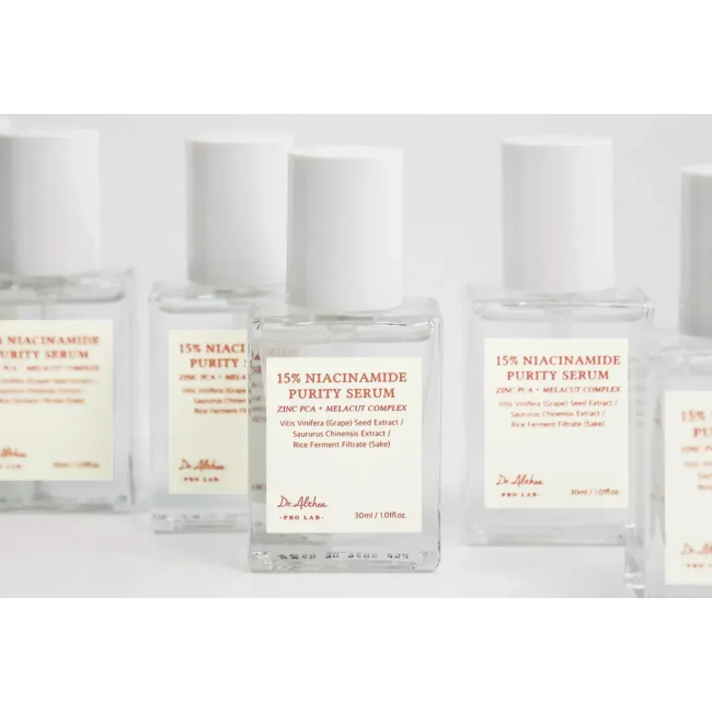 Сыворотка с ниацинамидом для лица Dr. Althea 15% Niacinamide Purity Serum 30ml, фото 3 Сыворотка с ниацинамидом для лица Dr. Althea 15% Niacinamide Purity Serum 30ml, фото 3