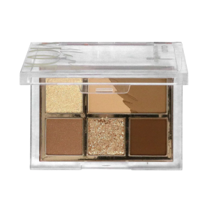 Тіні для повік Clio, Pro Eye Palette Mini, 01 Mono Mood