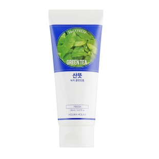 Пенка для умывания Holika Holika DAILY FRESH GREENTEA CLEANSING FOAM 150ml