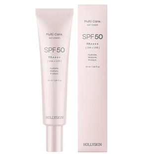Сонцезахисний крем для обличчя HOLLYSKIN Multi Care. SPF 50, 40мл