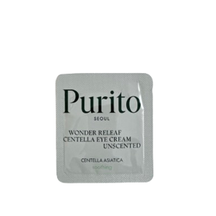 Крем для кожи вокруг глаз тестер Purito Seoul Wonder Releaf Centella Eye Cream Unscented, 1мл