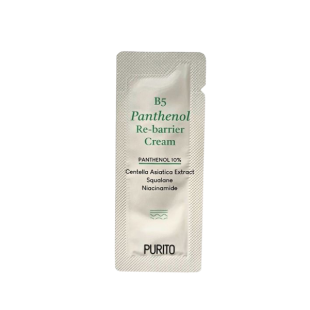 Крем для лица восстанавливающий с пантенолом тестер Purito B5 Panthenol Re-Barrier Cream Pantenol 1ml