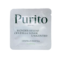 Тонер заспокійливий з центелою без олій <Sample>PURITO Wonder Releaf Centella Toner Unscented 1ml, фото 2