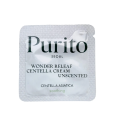 Крем для чувствительной кожи лица с центеллой <Sample>PURITO Wonder Releaf Centella Cream Unscented 1ml, фото 2