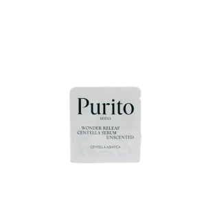 Успокаивающая сыворотка с центеллой <Sample>PURITO Wonder Releaf Centella Serum Unscented 1ml