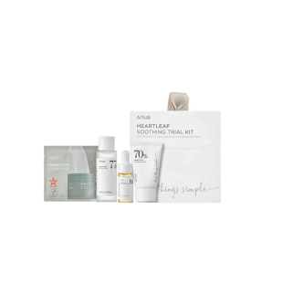Набор миниатюр с экстрактом гуттуинии Anua Heartleaf Soothing Trial Kit