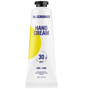 Сонцезахисний зволожувальний крем для рук Mr.Scrubber Hand Cream SPF 30 30g