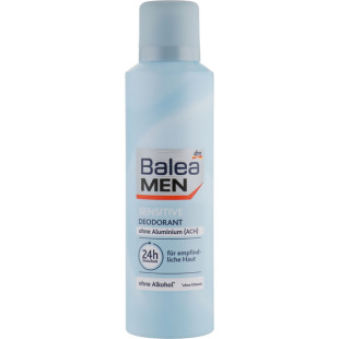 Дезодорант аэрозольный для чувствительной кожи Balea Men Sensitive Deodorant 200 ml