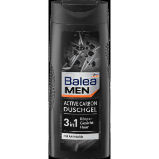 Гель для душа Balea Men 3in1 Active Carbon, 300 мл