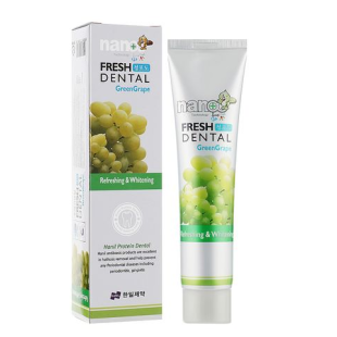 Зубна паста з екстрактом винограду  Hanil FRESH DENTAL Green Grape 160 г