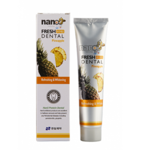 Зубная паста освежающая с экстрактом ананаса Hanil Fresh Pineapple 160 гр