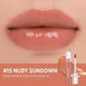 Тинт для губ ROM&ND GLASTING WATER TINT 15 NUDY SUNDOWN 4g, фото 3
