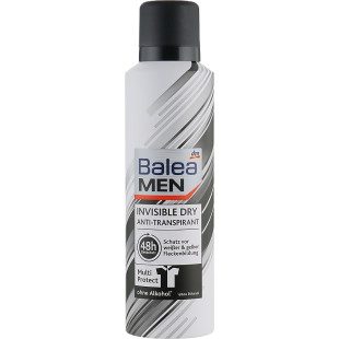 Дезодорант-антиперспірант спрей "Невидимий" Balea Men Invisible Dry Anti-Transpirant 200 ml