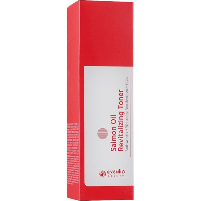 Тонер для обличчя з олією лосося Eyenlip Salmon Oil Revitalizing Toner 150ml, фото 3 Тонер для обличчя з олією лосося Eyenlip Salmon Oil Revitalizing Toner 150ml, фото 3