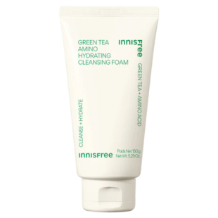 Пенка с экстрактом зеленого чая Innisfree Green Tea Amino Cleansing Foam 150g