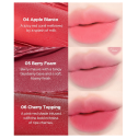 Тінт для губ матовий THE SAEM Saemmy's Crema Velvet Tint 04 Apple Bianco 4 g, фото 4