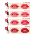 Помада матова THE SAEM Kissholic Lipstick Matte CR07 Naked Coral 3.5 g, фото 4