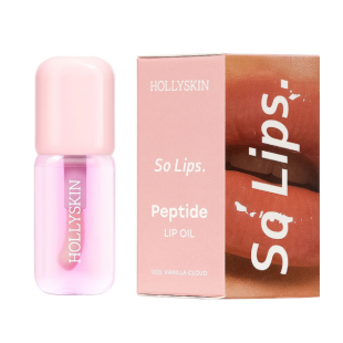 Увлажняющее масло для губ Hollyskin So Lips. Peptide Lip Oil 003. Vanilla Cloud 4 мл