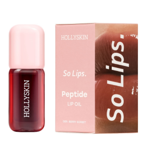 Увлажняющее масло для губ Hollyskin So Lips. Peptide Lip Oil 009. Berry Sorbet 4 ml