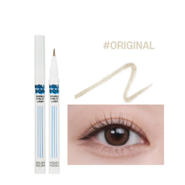 Підводка для очей HOLIKA HOLIKA HOLI POP DOUBLE EYELID LINER 0.5 g, фото 4 Підводка для очей HOLIKA HOLIKA HOLI POP DOUBLE EYELID LINER 0.5 g, фото 4
