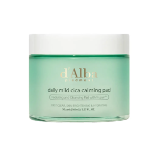 Успокаивающие пэды DALBA Daily Mild Cica Calming Pad 50шт