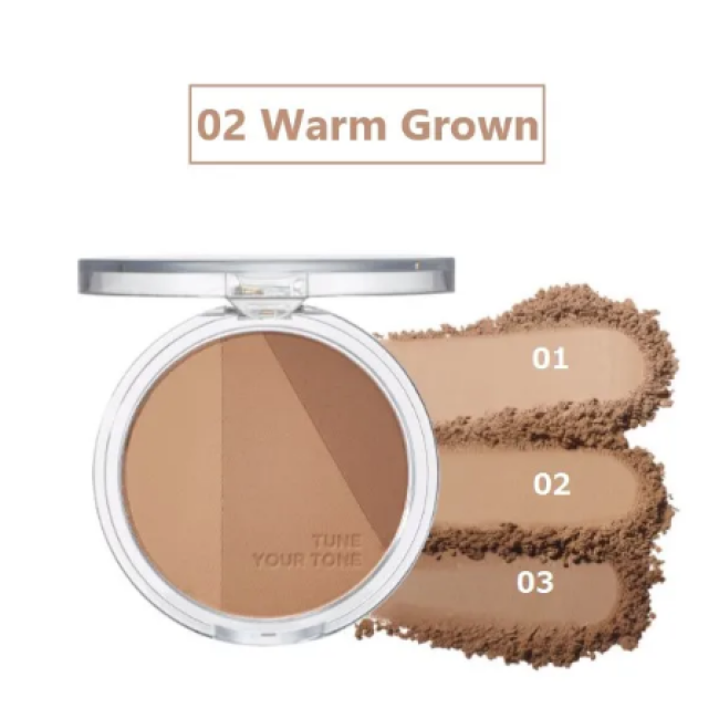 Набір для макіяжу обличчя HOLIKA HOLIKA Tone tuning shading 02warm grown (Brush SET) 9.5 g, фото 4 Набір для макіяжу обличчя HOLIKA HOLIKA Tone tuning shading 02warm grown (Brush SET) 9.5 g, фото 4