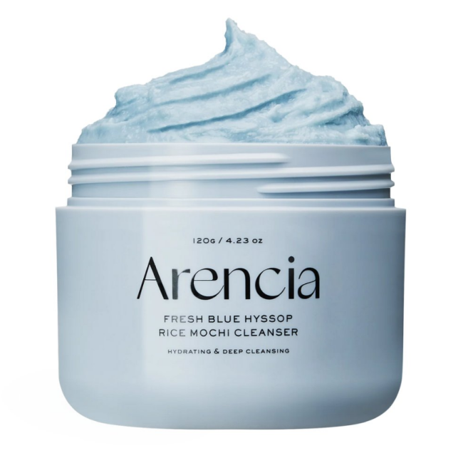 Очищувальний засіб для обличчя ARENCIA Fresh Blue Hyssop Rice Mochi Cleanser 120g, фото 1 Очищувальний засіб для обличчя ARENCIA Fresh Blue Hyssop Rice Mochi Cleanser 120g, фото 1