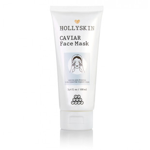 Маска для лица с черной икрой Hollyskin Caviar Face Mask 100ml