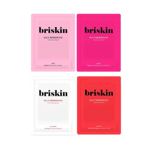 Набор из четырех масок  Briskin Real Fit Second Skin Mask 112 ml