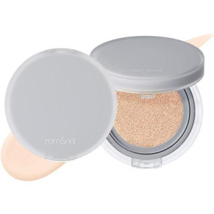 Тональный кушон с матовым финишем в светлом оттенке rom&nd Nu Zero Cushion 01 Porcelain 17 SPF24 PA++