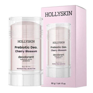 Парфюмированный дезодорант с гиалуроновой кислотой и пребиотиками Hollyskin Prebiotic Deo. Cherry Blossom 50g