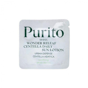 Пробник Ежедневный солнцезащитный лосьон <sample>PURITO Wonder Releaf Centella Daily Sun Lotion