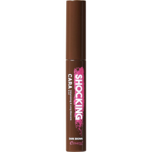 Тушь для ресниц Esthetic House Shocking Cara Volumizing Long Mascara, 8ml цвет - Dark brown