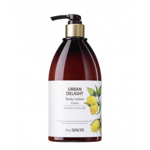 Лосьон для тела освежающий с экстрактом лимона The Saem Urban Delight Body Lotion Citron 400ml