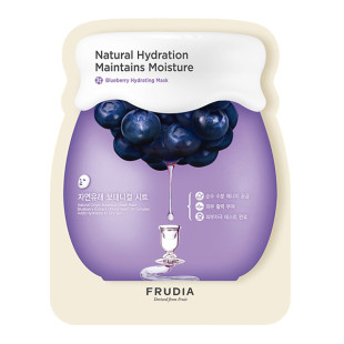 Увлажняющая тканевая маска с экстрактом черники Frudia Blueberry Hydrating Mask 27g