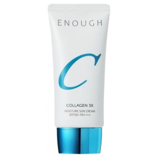 Увлажняющий солнцезащитный крем с коллагеном Enough Collagen 3Х Moisture Sun Cream SPF50+/PA+++ 50ml