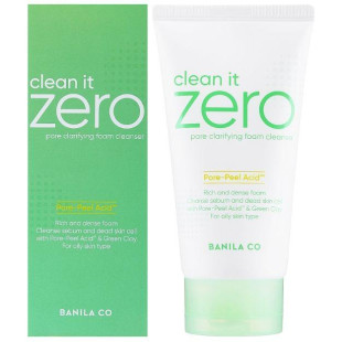 Пінка для комбі та жирної шкіри Banila Co Clean it Zero Pore Clarifying Foam Cleanser 150ml