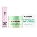 Охолоджувальна маска для обличчя з екстрактом зеленого чаю Mr.SCRUBBER Instant Cooling Green Tea Mask 220g