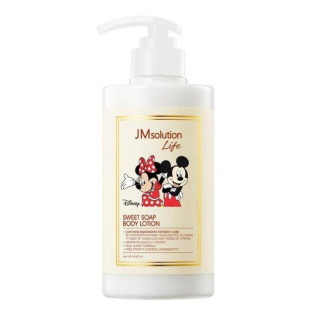 Парфюмированный лосьон для тела с ароматом мускуса и мака JMSolution Life Disney Sweet Soap Body Lotion 500ml