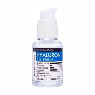 Сыворотка для лица с гиалуроновой кислотой Derma Factory Hyaluronic Acid 1% Serum 30ml